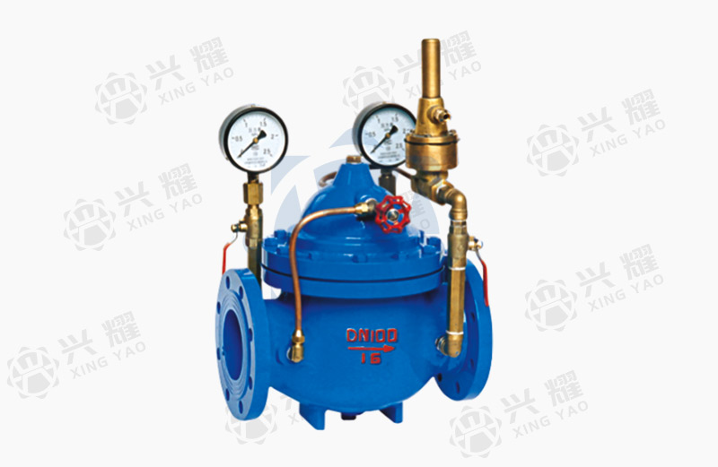 Diaphragm multi-function pump control valve 